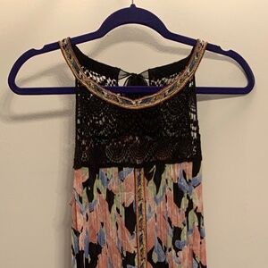 Free People size small floaty shift midi